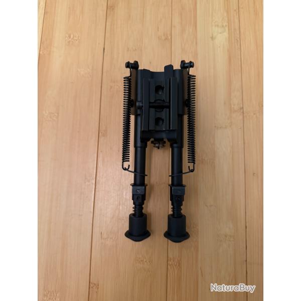 Bipied articul et rabattable type Harris