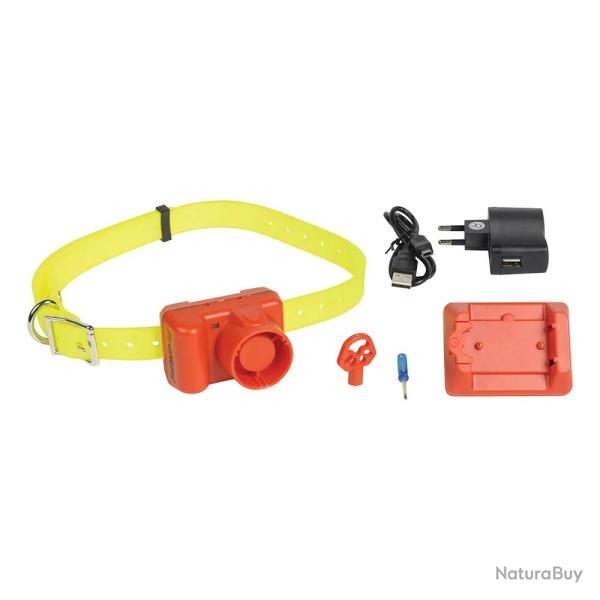 Collier de dressage Prohunt Beeper orange - 2 modes