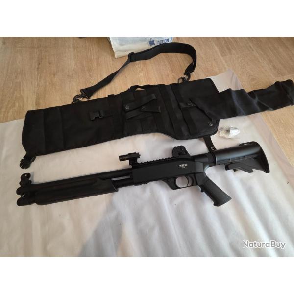 Marqueur FUSIL � POMPE CO2 D�FENSE walther T4E SG68 umarex