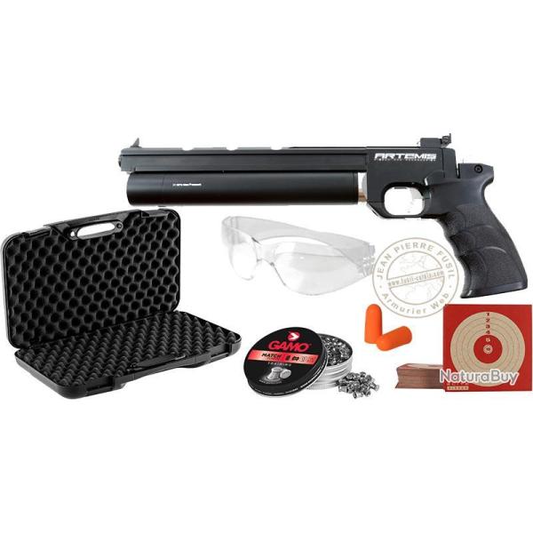 Pack pistolet � plombs PCP - SNOWPEAK PP700 SA - 5,5 mm