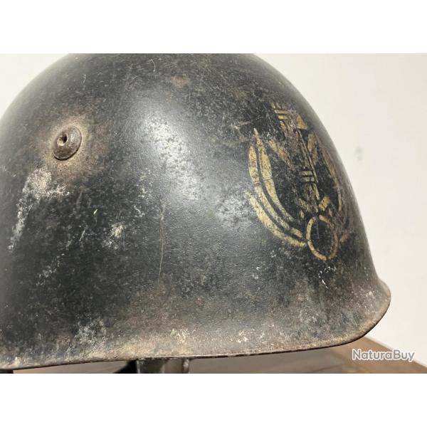 Casque italien modle 1933 ww2 - MVSN - CC.NN.