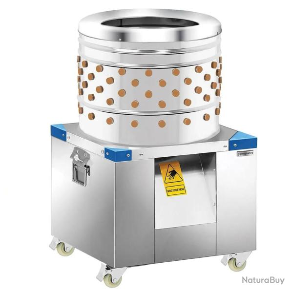 Plumeuse humide inox 154 doigts - Tambour � 60 cm