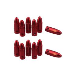 DOUILLES AMORTISSEURS ALU 9MM X12