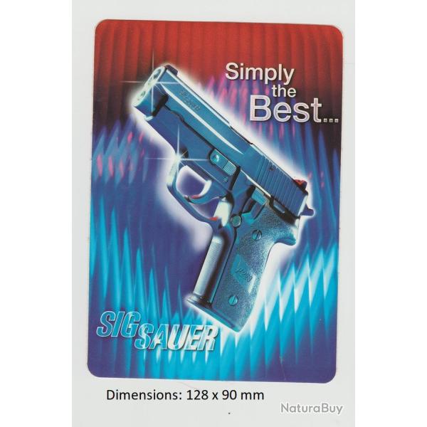 Autocollant : SIG SAUER ( Simply the BEST )