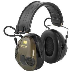 Casque &eacute;lectronique SportTac Peltor Vert / Orange