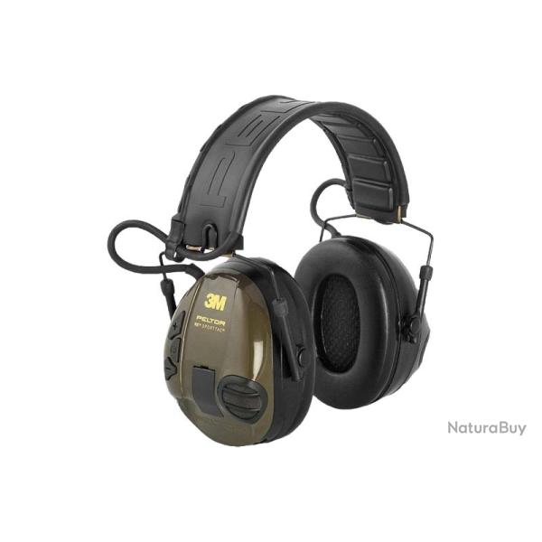 Casque �lectronique SportTac Peltor Vert / Orange