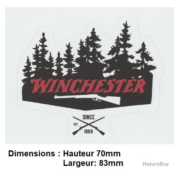 Autocollant : Winchester " Since Est 1988 "