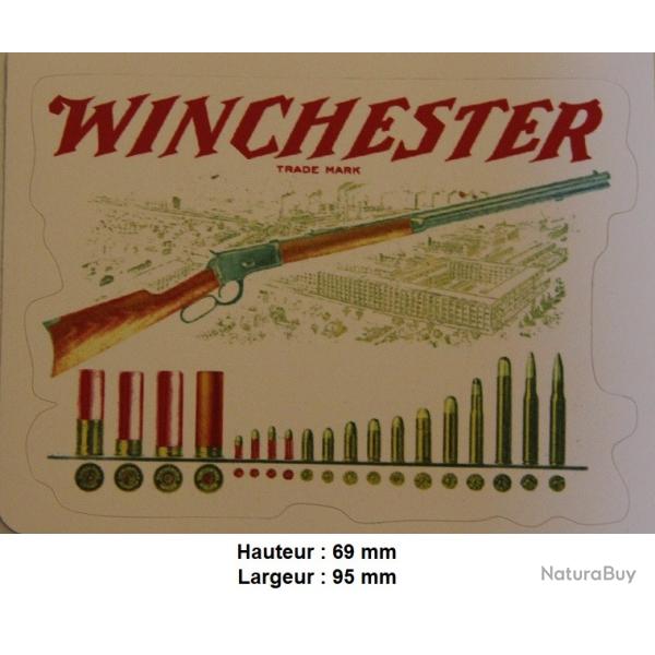 Autocollant :Winchester " Trade Mark "