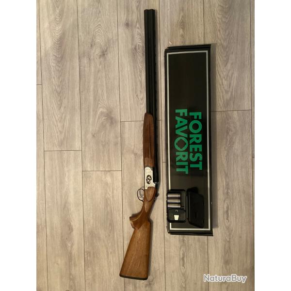 Fusil chasse trap Forest Favorite occasion neuf. Calibre 12 canon de 76 en parfait tat.