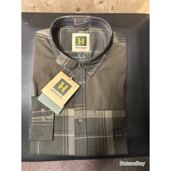 HARKILA - CHEMISE ANKER WILLOW GREEN