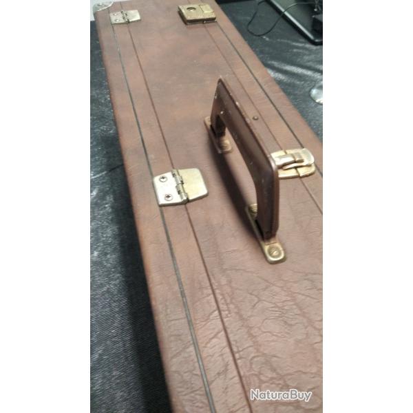 Rare mallette deux fusils vintage