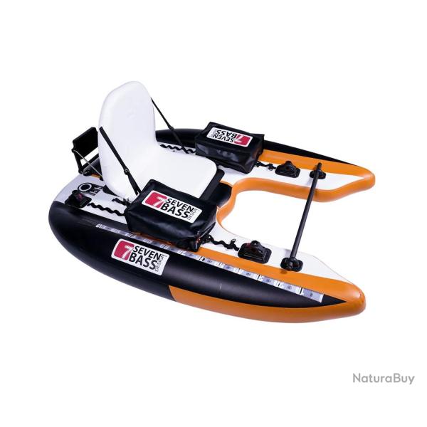 Float Tube Seven Bass Flatform Orange