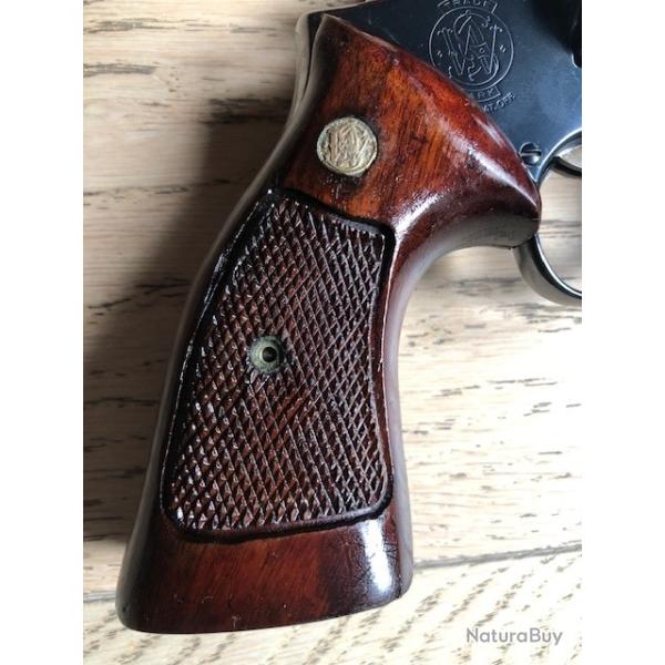 Pour S&W carcasse K square butt, plaquettes d'origine