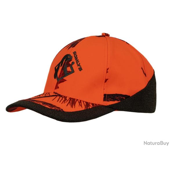 Casquette de chasse Somlys Newtek camo orange 929