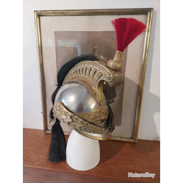 Casque officier cavalerie de ligne cuirassier modle 1874