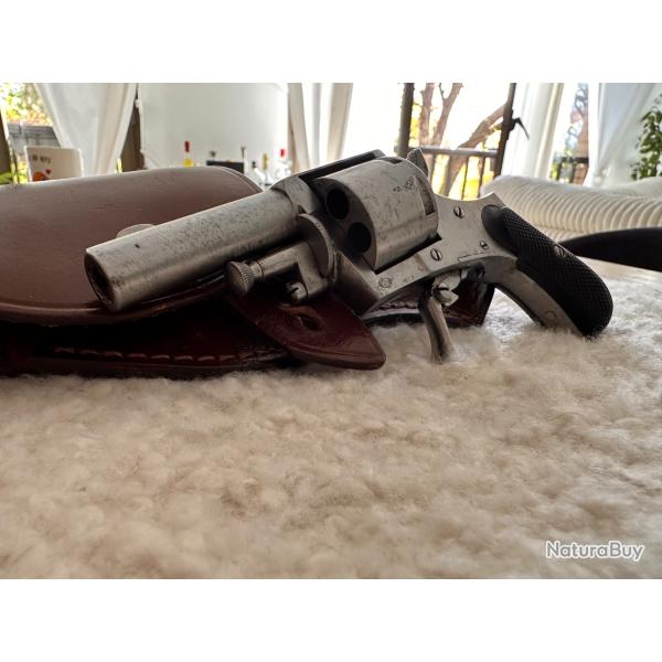 Superbe Bulldog 320 et �tui cuir fait main