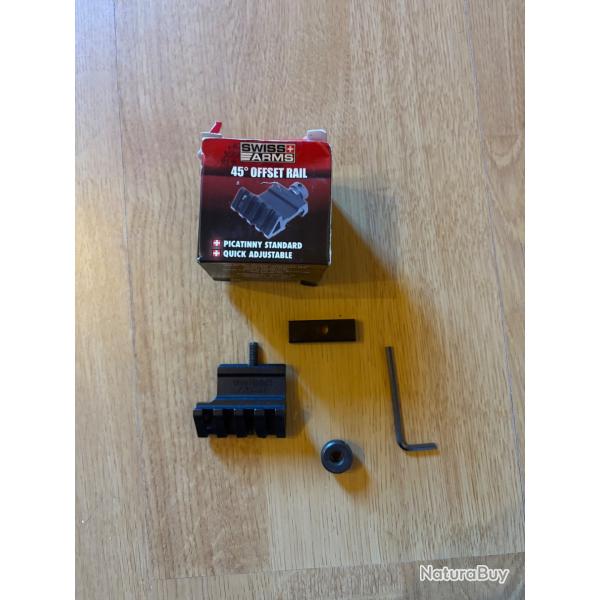 Off-set 45 swiss arms