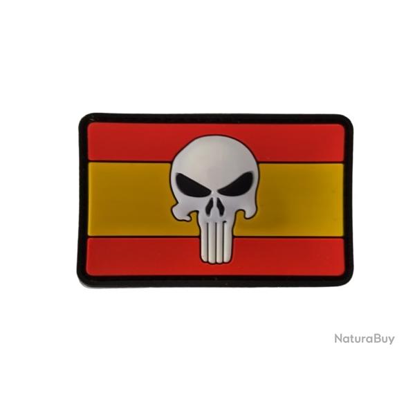 Patch/Ecusson - Punisher - Espagne - PVC - velcro - Livraison gratuite