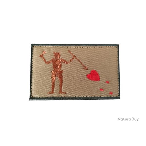 Patch Blackbeard Pirate Edward - Beige n2 - Velcro - Livraison gratuite