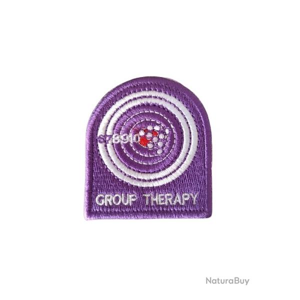 Patch Group Therapy - Violet - velcro - Livraison gratuite
