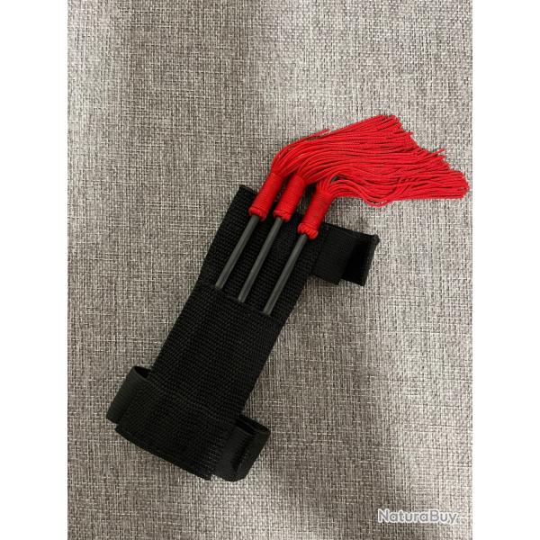 Lot de 3 fl�chettes � lancer avec �tui - 15,5 cm