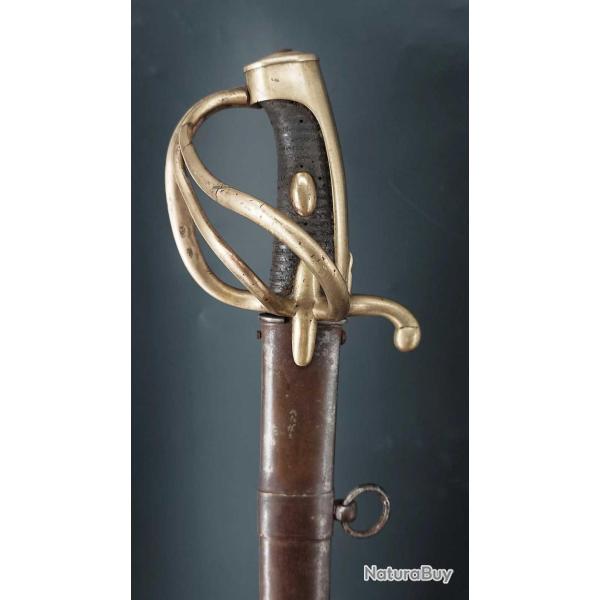 RARE SABRE DE CAVALERIE MODELE DE L'AN IX 1801 Mre NATIONALE DU KLINGENTHAL COULAUX FRERES ENTREPREN