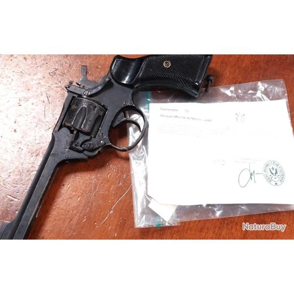 REVOLVER WW2 RESISTANCE 1944 ENFIELD N 2 MKI DE 1939 CALIBRE 38 NEUTRALISATION UE - GB SECONDE GUER
