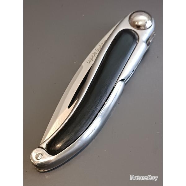 COUTEAU LAGUIOLE �VOLUTION en 2 pi�ces, THIERS, manche corne