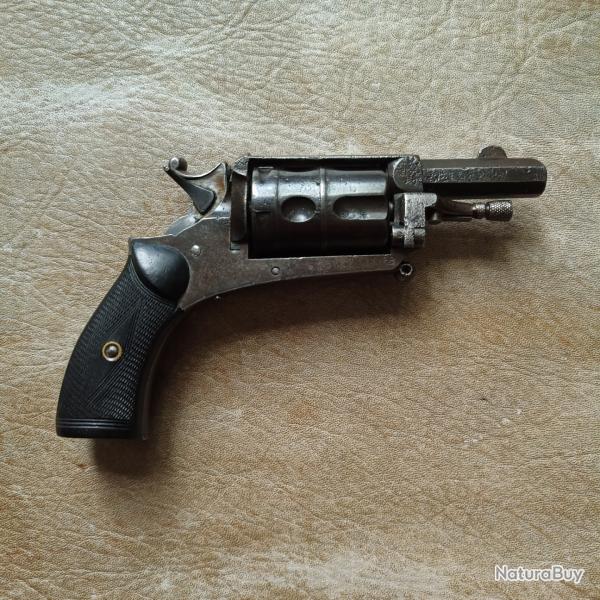 Magnigfique Revolver style Bulldog Velodog Calibre 6mm velodog