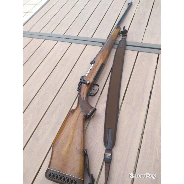 Mannlicher Schnauer M 72 calibre 6.5x68 avec 2 lunettes et munitions 2700 Euros