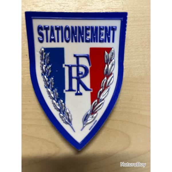 Police Municipale /stationnement/patch ecusson plastifi