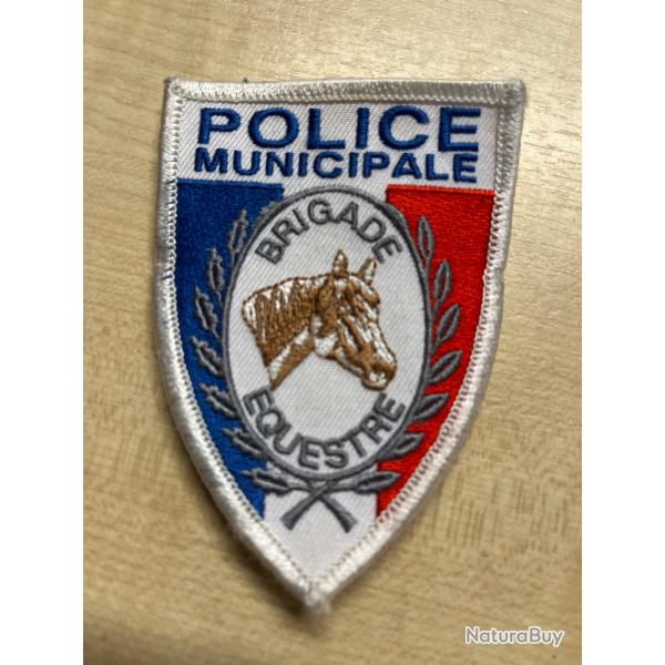 Police Municipale /Brigade questre/patch ecusson TISSU