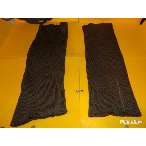 LOT DE 2 TOURS DE COU DE L'ARMEE FRANCAISE PERIODE GUERRE  ALGERIE , MODELE ANCIEN FABRICATION FRANC