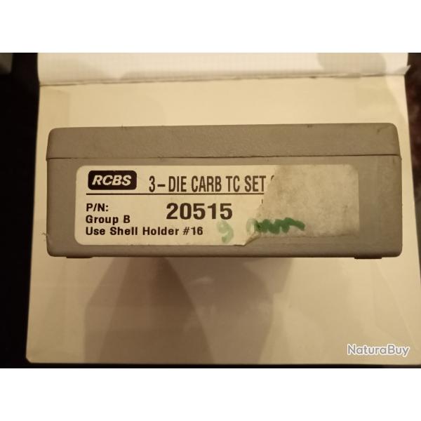 jeu d'outils RCBS 9mm CARB