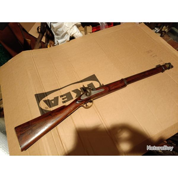 Carabine a percussion anglaise Birmingham 1869