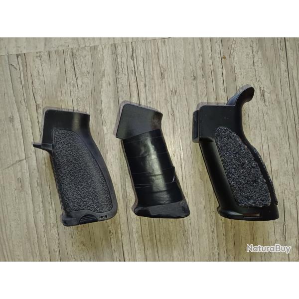 Poigne grip m4 LOT de 3
