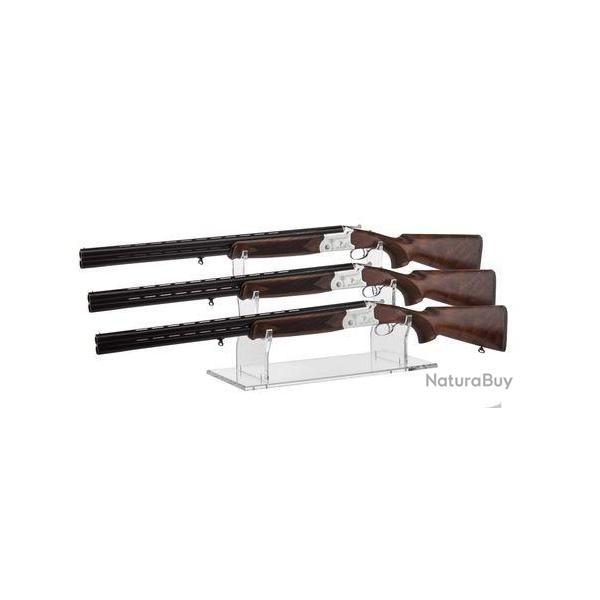 PORTE - FUSILS PLEXIGLASS TRANSPARENT