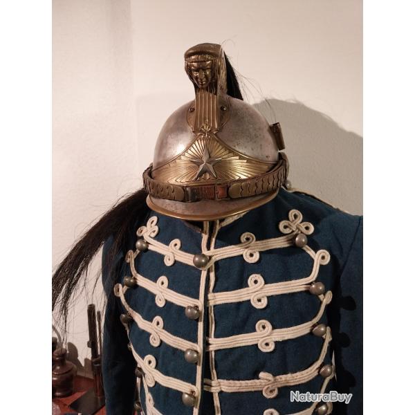 Rare casque de Hussard modle 1910 (France)