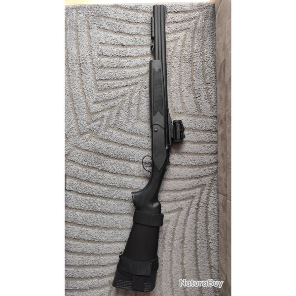 Fusil Khan Arms Integra Slug calibre 12 superpos comme neuf