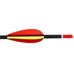 AVALON - Fl&egrave;che Carbone TYRO 4.2 V2 800 BLANC-ORANGE