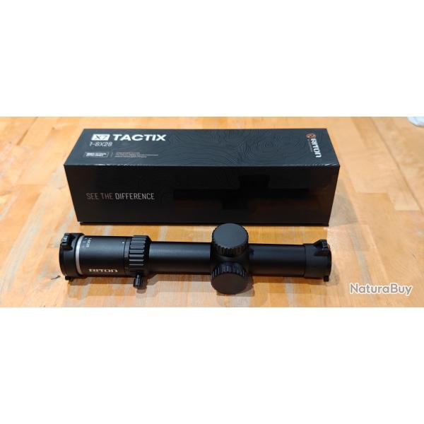 Lunette LPVO Riton Tactix7 1-8X28