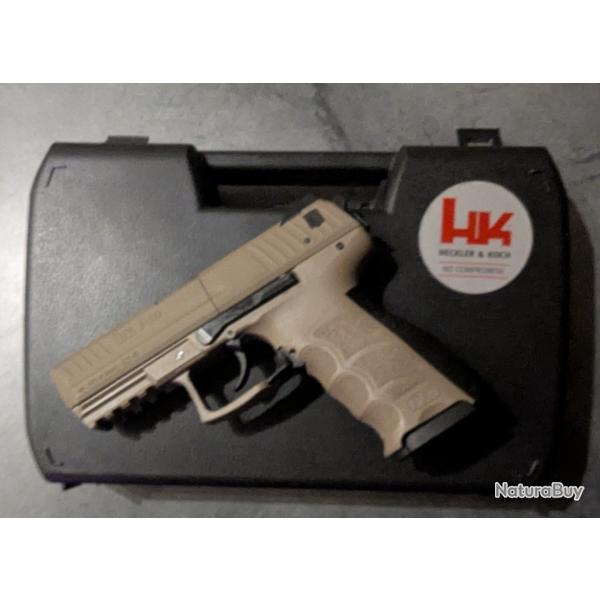 Heckler & Koch P30 FDE Dual Ammo .177 (plombs et billes) +mallette de transport