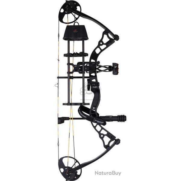 Pack Arc � poulie DIAMOND PRO 305 - Droitier / 10-70 lbs / Noir