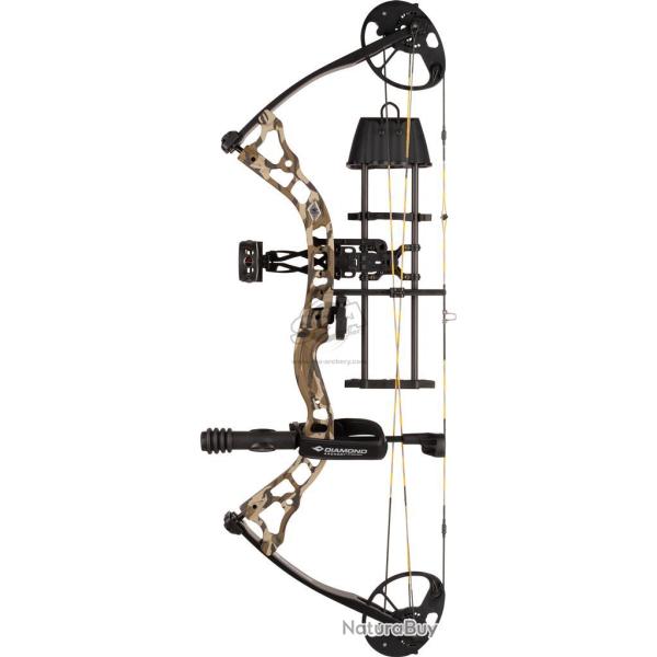 Pack Arc � poulie DIAMOND PRO 305 - Gaucher / 10-70 lbs / Mossy oak