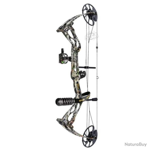Pack Arc � poulie Sanlida Dragon X8 - Droitier / 10-60 lbs / Camo