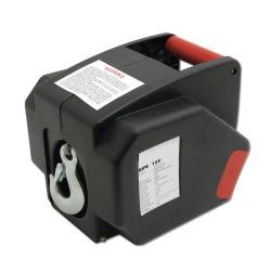 Treuil &eacute;lectrique 12V cable en fil d'acier torsad&eacute;