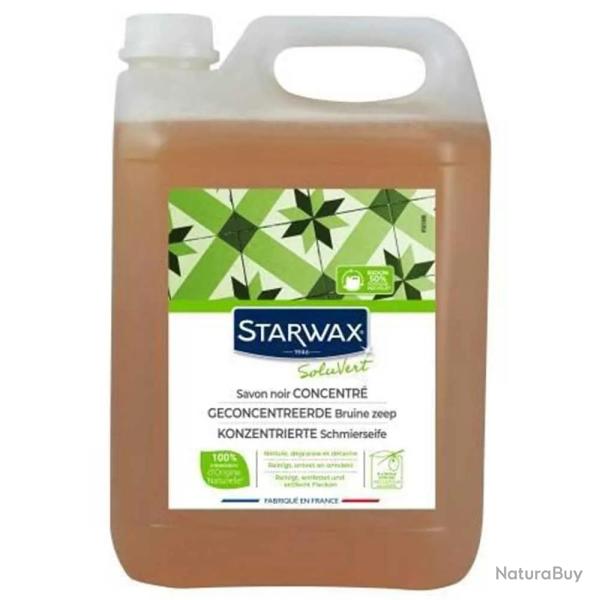 Savon noir concentr� huile d'olive multi-usage 5L Starwax