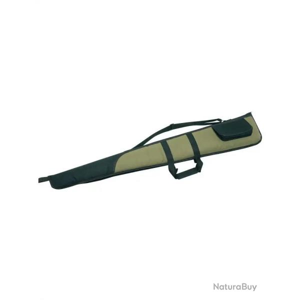 OFFRE SPE NB Fourreau fusil vert de 130cm Januel avec poche noire et bretelle LIVRAISON GRATUITE