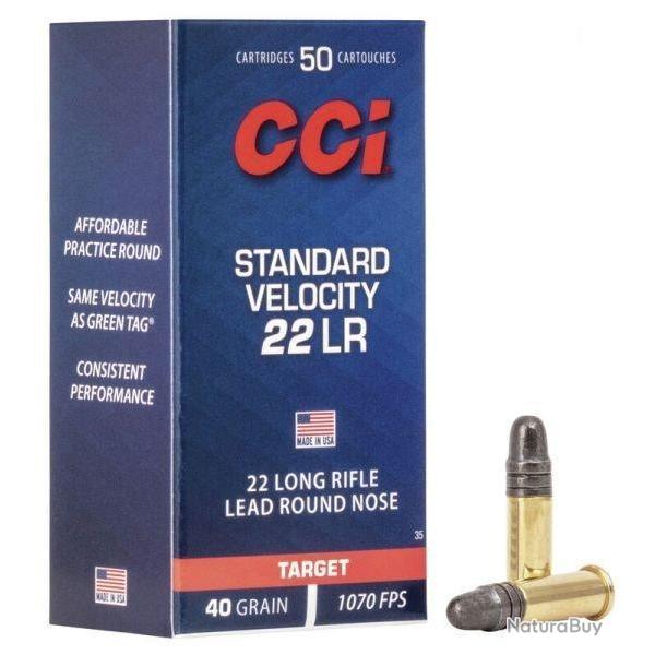 OFFRE NB CCI Standard MUNITIONS 22LR LIVRAISON OFFERTE LOT DE 1000
