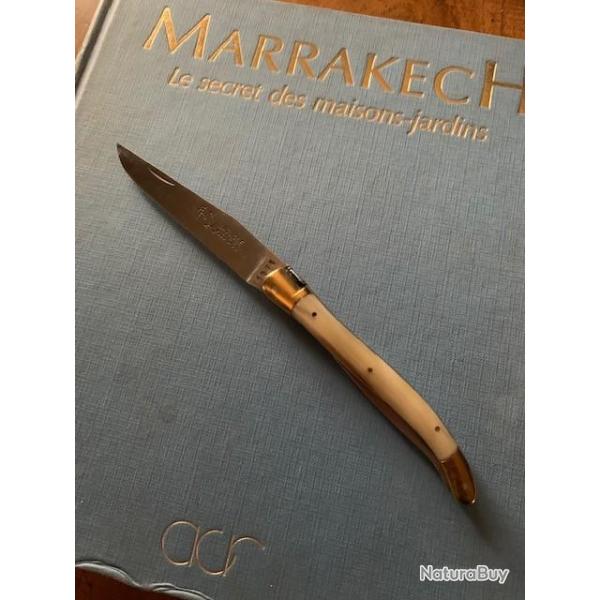 Couteau Laguiole Rossignol neuf  2 Fonctions